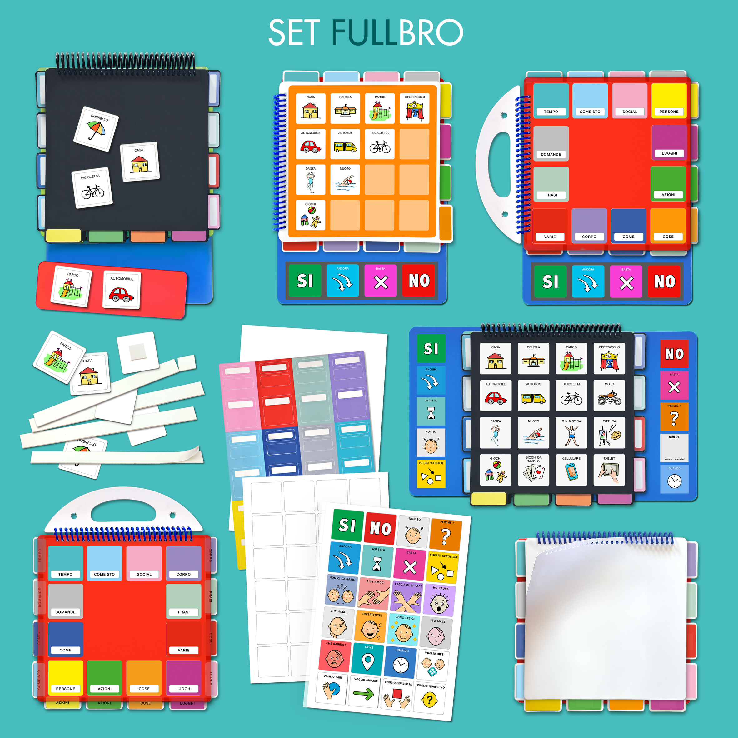 SET FULL BRO per la Comunicazione Aumentativa